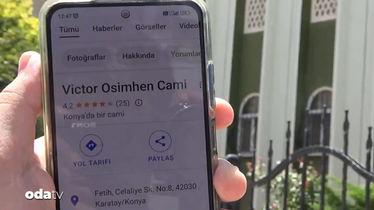 “Osimhen Camii” kiriz yarattı