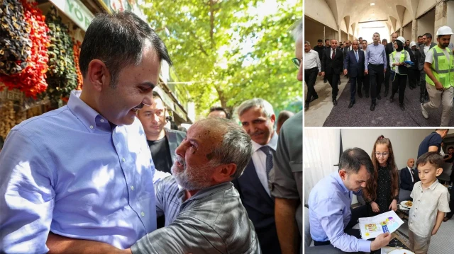 bakan kurum depremzede aileleri yeni evlerinde ziyaret etti RytnZMyk