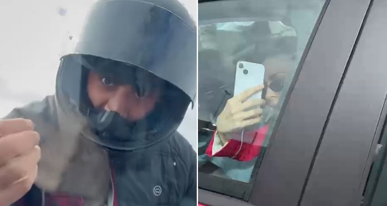 istanbul trafiginde kadin avukata dehseti yasatti plakasini sokup kacti igulviDD