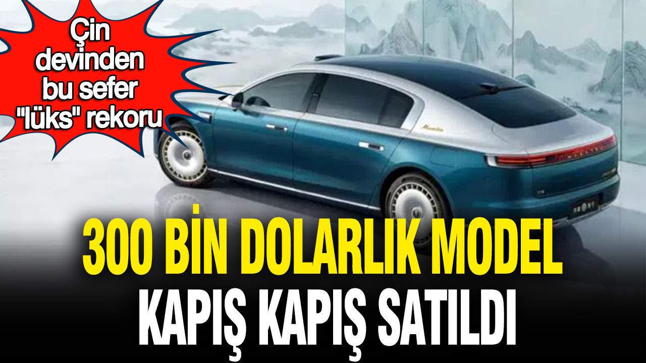 Huawei ve JAC İşbirliğiyle Lüks Otomobilde Yeni Rekor: 300 Bin Dolar Değerindeki Maextro S800 Grand Design Satışta