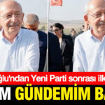 Kilicdaroglundan yeni parti sonrasi ilk aciklama haUf6TWM